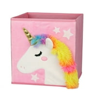 Your Zone Collapsible Storage Bin - Unicorn