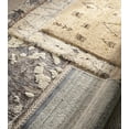 thumbnail image 4 of Hauteloom Garid Wool Living Room, Bedroom Area Rug - Bohemian Transitional - Plush Pile - Cream, Medium Gray, Black - 2' x 3', 4 of 8