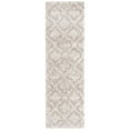 thumbnail image 6 of SAFAVIEH Hudson Louise Plush Geometric Shag Area Rug, Multi Ivory/Beige, 3' x 5', 6 of 10