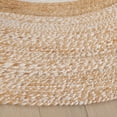 thumbnail image 3 of Safavieh Natural Fiber Arline Bordered Area Rug, Natural/Ivory, 5' x 5' Round, 3 of 7