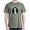 Military Green, variant on - Alexander Hamilton 03 Black T Shirt - Men's Classic Graphic Cotton T-Shirt