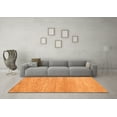 thumbnail image 3 of Ahgly Company Indoor Rectangle Abstract Orange Modern Area Rugs, 5' x 7', 3 of 4