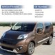 thumbnail image 2 of Reemplazo de tapa de espejo lateral izquierdo del conductor ABS de 1 Pc en gris para FIAT DOBLO 2010-2014, cubierta de guardia de espejo No.1428573, 2 of 7