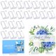 thumbnail image 1 of 25 soportes acrílicos para colocar tarjetas, soportes para números de mesa, soporte de exhibición de tarjeta transparente de escritorio, soportes de acrílico transparente para fotos de boda, menú de o, 1 of 11