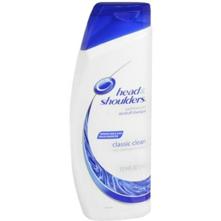 Head & Shoulders Classic Clean Dandruff Shampoo, 33.8 Fl Oz