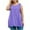 Purple, variant on Uaswgudfs Long Tank Tops for Women Plus Size Sleevelss Tunic Casual Summer Clothes Swing Shirts Boat Neck Loose Blouse 2025