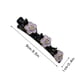 thumbnail image 3 of Fiudx Horquilla de Flores, Elegante Pinza de Resina para El Cabello, Elegante Accesorio para La Frente, Herramienta para Fijar El Peinado Rápidamente, Ideal para Fiestas, Bodas y Escuelas, Regalo Per, 3 of 3
