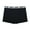 Black, variant on Lopecy-Sta Women's Underwear Hip Lift Comfortable Body Breathable Underwear Boyshort Panties Full Coverage Boxer Shorts Briefs
