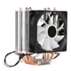 thumbnail image 5 of Ventilador de CPU Tecnología de contacto directo Iluminación RGB Enfriador de computadora de bajo ruido para Intel LGA 775 para Core2DUOSingle Fan, 5 of 8