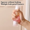 thumbnail image 4 of Double Headed Travel Bottle for Shampoo Shower Gel Portable Travel Size Container 2-In-1 Leakproof Reusable Detachable Plastic Dispenser for Toiletries Cosmetics Short Trips Bottle, 4 of 6