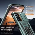 thumbnail image 5 of for Samsung Galaxy A55 Case with Upgraded Sliding Camera Lens Cover and Strong Magnetic Kickstand - Military-Grade Shockproof Protective Phone Case for Men Women Girls - Pine Green, 5 of 13