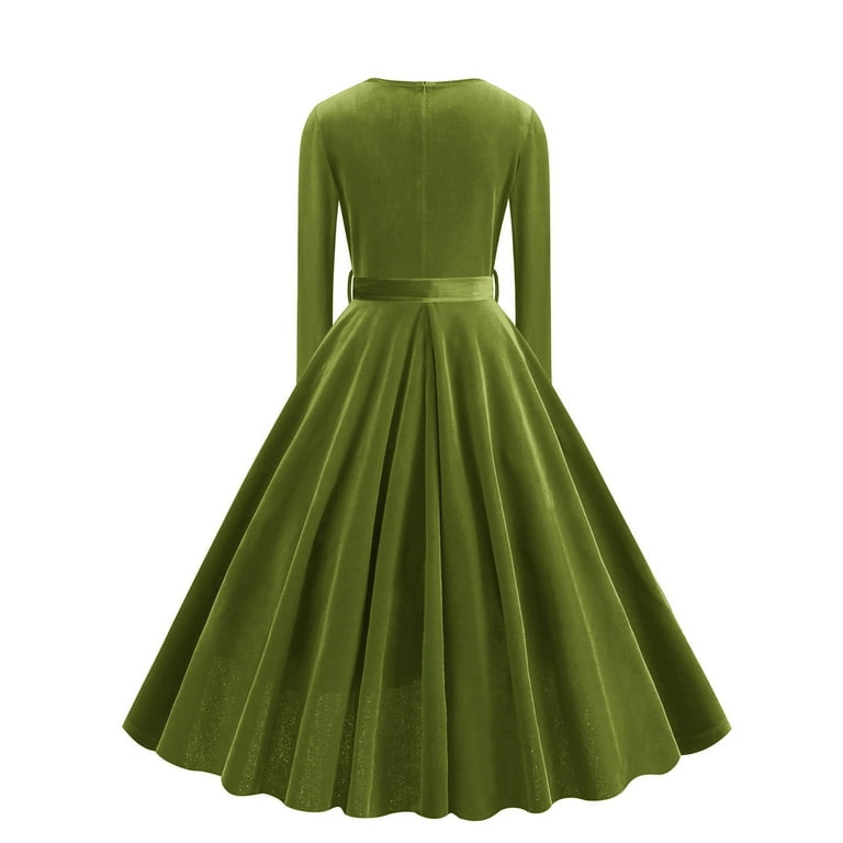a line semi formal dress with sleeves Ever-Pretty Elegant Pleated Chiffon Midi Semi Semi Formal Dress with Ruffled Sleeves Occasion Dress main image 0