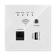 thumbnail image 3 of Panel inalámbrico inteligente de 220 V, punto de acceso de 300 Mbps, repetidor WiFi, extensor WiFi, enrutador integrado en la pared, toma USB RJ45, 3 of 5