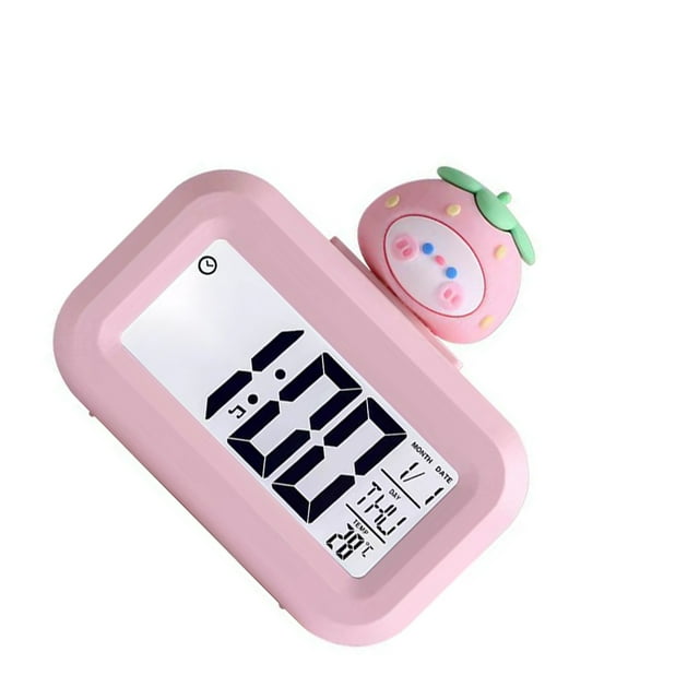 Reloj despertador Inteprter de dibujos animados Fresa