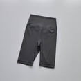 thumbnail image 2 of Gaoshi-pantalones cortos deportivos de cintura alta para mujer, Capris de secado rápido para correr, Fitness, Verano, 2 of 6