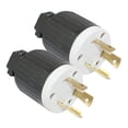 thumbnail image 3 of Superior Electric (2 Pack) Twist Lock 30 Amps, 250V 3-Wire Plug - YGA017-2PK, 3 of 3