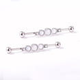 thumbnail image 5 of Slatcetga Stainless Steel Anti allergy Long Three diamond Earring Decoration Gift (Single), 5 of 8