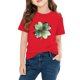 thumbnail image 5 of Blusas y camisas de manga corta con cuello redondo para niños y niñas, camisetas gráficas de manga corta, blusas con estampados bonitos para la temporada escolar., 5 of 9