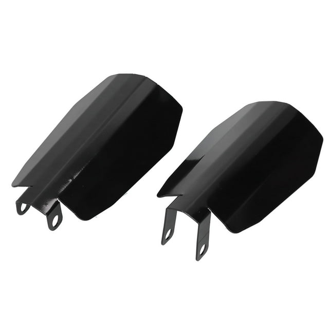 Hand Wind Spoiler,Handguard Matte Black Metal Hand Wind Deflector Motocross Handguards Sturdy Construction