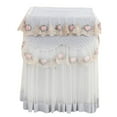 thumbnail image 2 of Lace Ruffle Floral Washing Machine Dust Cover Protection Front Durable Soft Home, 2 of 2