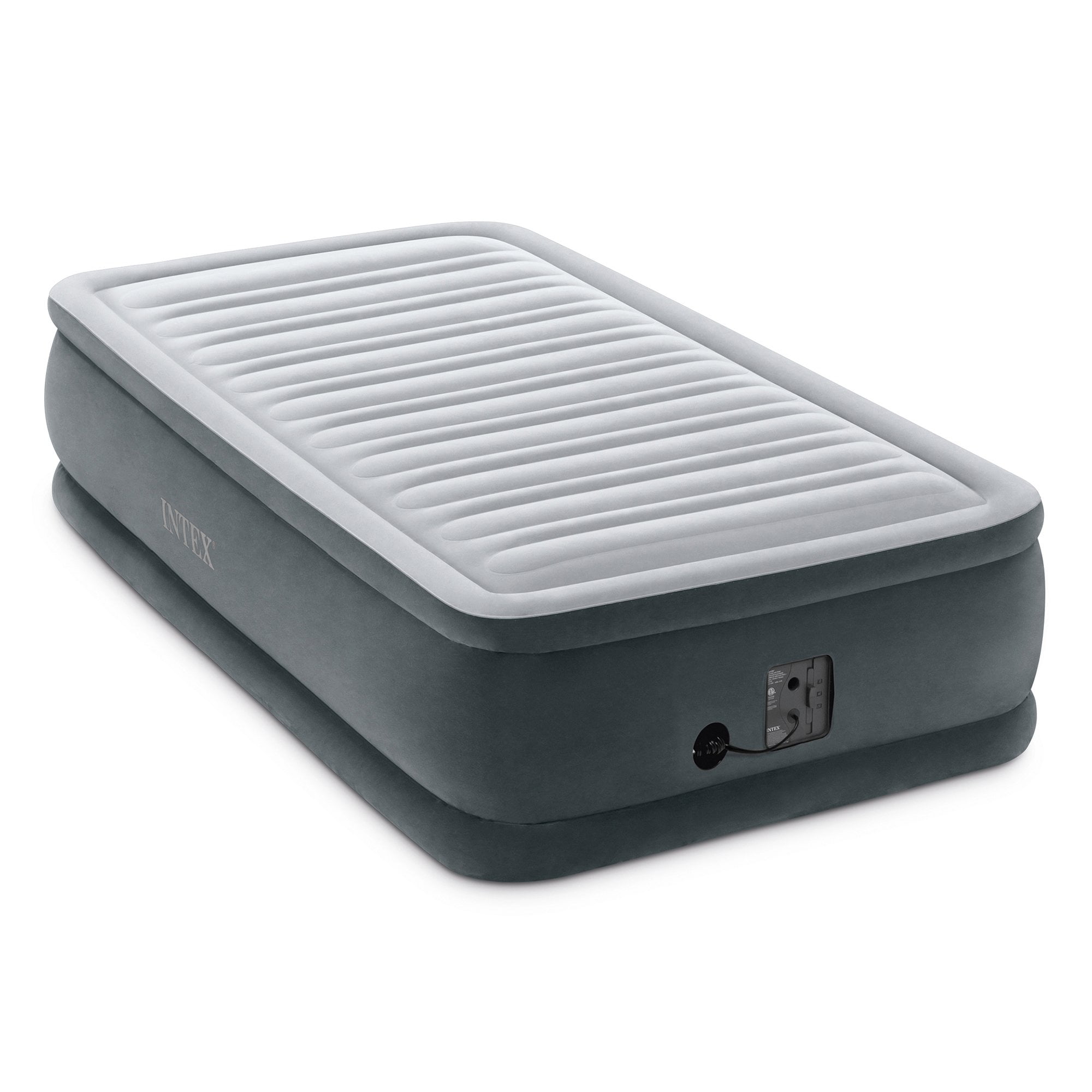 81inch Deluxe Inflatable Air Mattress Bed with Rechargeable Pump Raised Airbed 