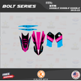 thumbnail image 4 of Kalair GFX Graphics Kit for KTM Motocross 4-STROKE 250SX-F, 350SX-F and 450SX-F (2019-2022) Bolt Series, 4 of 5
