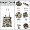 thumbnail image 3 of Sac d'Épicerie Lavable à la Mode - Sac de Courses Pliable Réutilisable, Durable 16x15 pour Aventure et Exploration, 3 of 5