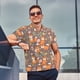 thumbnail image 4 of Fotbe Cute Little Fox Camiseta Polo de Golf para Hombre con Estampado – Camisa Deportiva Transpirable con Cuello Abotonado-Medium, 4 of 6