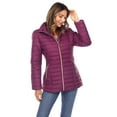 thumbnail image 1 of White Mark Manteau Matelassé pour Femmes, 1 of 6