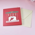 thumbnail image 4 of 2 Pieces 3D Christmas Cards Creative Folding Christmas Cards Colorful Christmas, 4 of 5