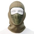thumbnail image 5 of EZGO Balaclava Mask Winter Fleece Windproof Ski Bicycle Cycling Mask Warm Full Face Cover Anti-dust Hat Ninja Mask Amy Green, 5 of 5