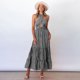 thumbnail image 2 of Ichuanyi Womens Swimsuits Clearance Women's Bohemian Style Dresses Short Sleeve Floral Print Dress Ichuanyi Ichuanyi, 2 of 9
