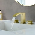 thumbnail image 2 of Sink faucet, bathroom faucet with 360 degree rotation Brushed Gold, 2 of 11