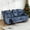 Blue, variant on ROOMARK Electric Loveseat Recliner Double Recliner RV Sofa & Console, Wall Hugger Loveseat Reclining RV, RV Theater Seats, RV Couch, RV Home Theater Seating Furniture