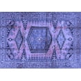 thumbnail image 1 of Ahgly Company Indoor Rectangle Persian Blue Traditional Area Rugs, 8' x 12', 1 of 4