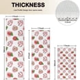 thumbnail image 4 of Pink Cow Strawberry Jam Pattern Kitchen Rugs Sets Of 3,Kitchen Runner Rugs Non Skid Washable,Decorative Kitchen Floor Mats for Kitchen,Sink,Laundry,17"x30"+ 17"x47" + 17"x59", 4 of 6