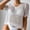 White, variant on Easter Shirts for Women Womens Shirts Long Sleeve Button down Womens Summer V Neck Short Sleeve Button down Sweater Casual Crochet Hollow Out Knit Tops Beach Coverup Tops for Women Trendy Summer