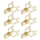 thumbnail image 2 of Clips para carpetas de papel, 100 unidades, clips para carpetas, lindas abrazaderas de papel, clips para carpetas de oficina, rendimiento de primer nivel Jadeshay  A, 2 of 8