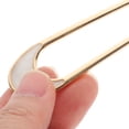 thumbnail image 4 of 2 horquillas para el cabello en forma de U, palillos metálicos para el cabello, estilo vintage, horquillas para moño, adornos franceses para el cabello, 4 of 8