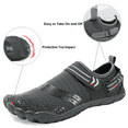 thumbnail image 6 of Needbo Men's Water Sneakers Beach Shoes Barefoot Surfing Shoes Dark Grey Size 11, 6 of 8