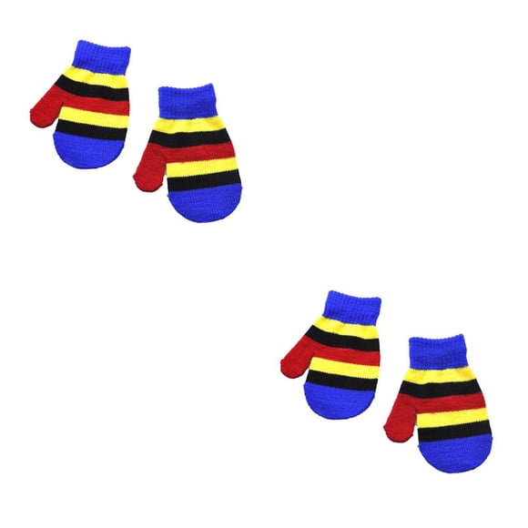 Minnieouse 1 par de mitones para niños, cómodos guantes de invierno de estilo Simple para niños, cubierta para calentar las manos, mitones para Type2 NO2