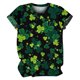 thumbnail image 5 of Camiseta con estampado de cuello redondo para mujer a la moda del Día de San Patricio, camiseta de manga corta de verano, blusa Pompotops  hkajfhjk461566, 5 of 6