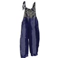thumbnail image 4 of Huresd Womens Jumpsuits Casual Dressy Casual Loose Shoulder Strap Vintage Print Long Rompers Sleeveless Long Pants Overalls Jumpers 2024 Clothes Navy 784XL, 4 of 4