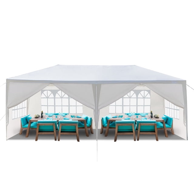 Zimtown 10' X 20' Carpa para Exteriores Cenador para Fiesta de Bodas con 6 Lados