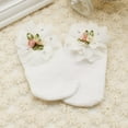 thumbnail image 4 of Chaussettes Bébé Filles Tout-Petits Princess Chaussettes Courtes à Volants, 4 of 5