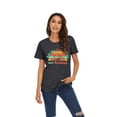 thumbnail image 5 of Anbech Reading Graphic Women's Tee Print Book Short Sleeve Shirt, 5 of 7