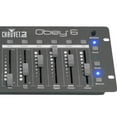 thumbnail image 6 of Chauvet OBEY 6 6-Channel DMX Universal DJ Lighting Controller | Up To 6 Fixtures, 6 of 6