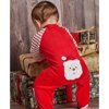 Little Me - Santa Footie, Red