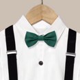 thumbnail image 6 of Fsqjgq Baby Boy Clothes 7-8 Years Boys Fashion Clothing Kids Boys Summer British Short Sleeved Shirt Suspenders Shorts Bow Tie 4PC Children Performance Suit Cute Clothing Sets Boys 2T Clothes, 6 of 6