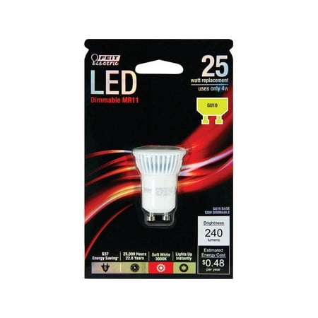 Gu10 Fluorescent Bulbs - Feit Electric Bpmr11/Gu10/Led Led Mr11 Gu10